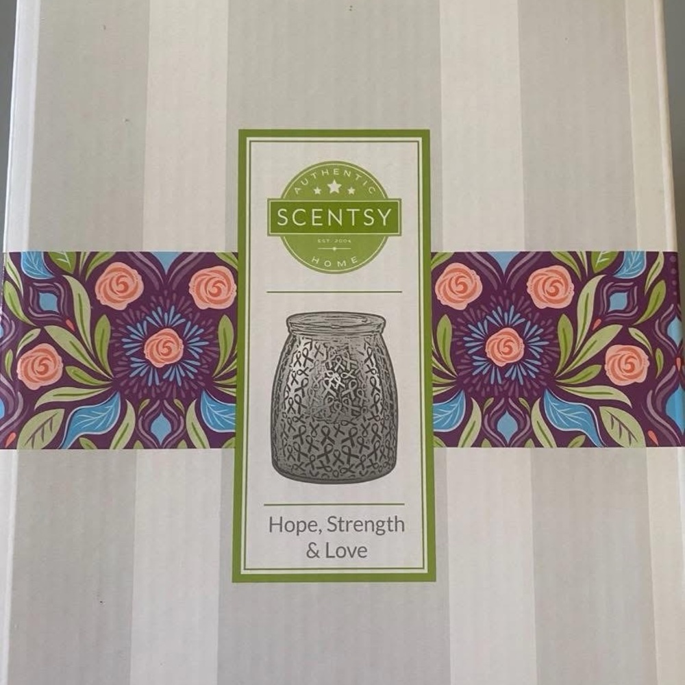 Scentsy breast cancer warmer
